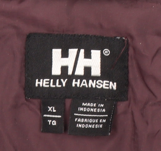 Helly Hansen Women's Purple XL Waterproof Jacket Outdoor
