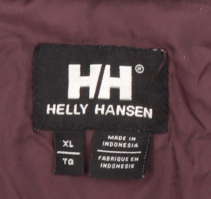 Helly Hansen Women's Purple XL Waterproof Jacket Outdoor