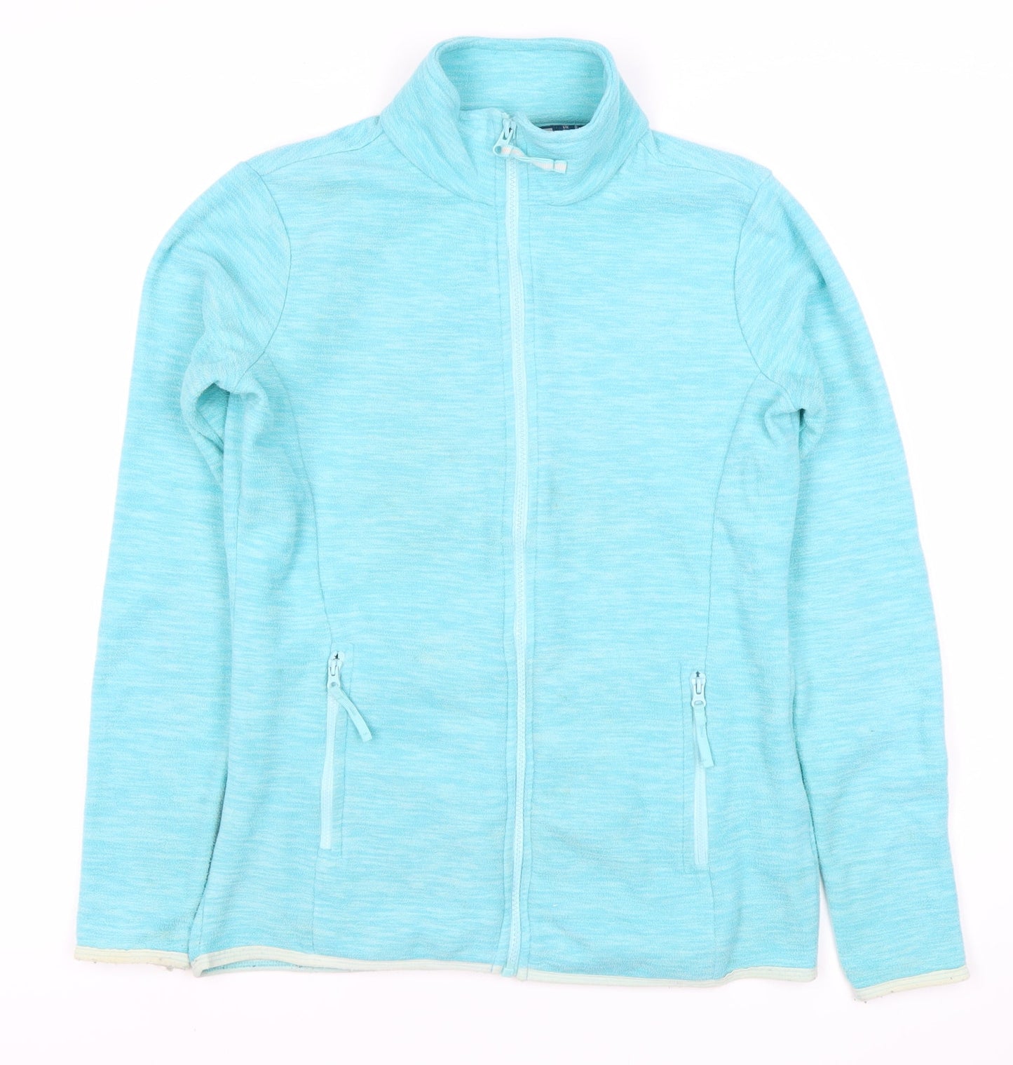 Mountain Warehouse Women's Blue Fleece Jacket Size 8