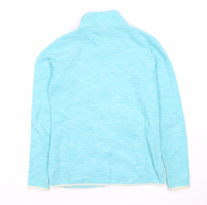 Mountain Warehouse Women's Blue Fleece Jacket Size 8