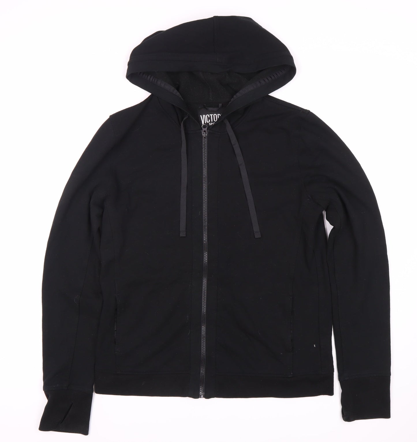 VictoriA Sport Women's Black Full Zip Hoodie M