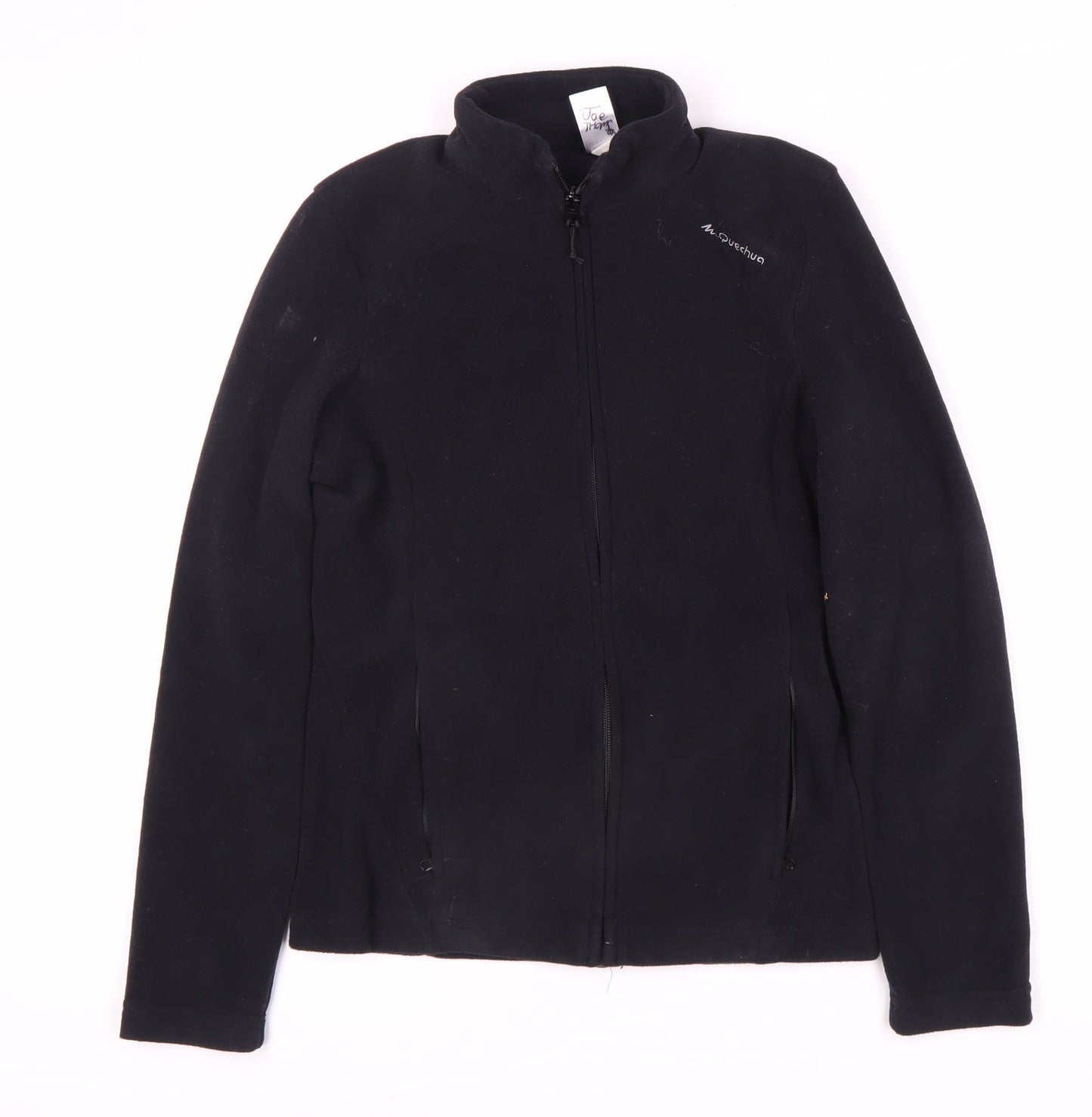 Womens UK Size S DECATHLON Black Basic Jacket