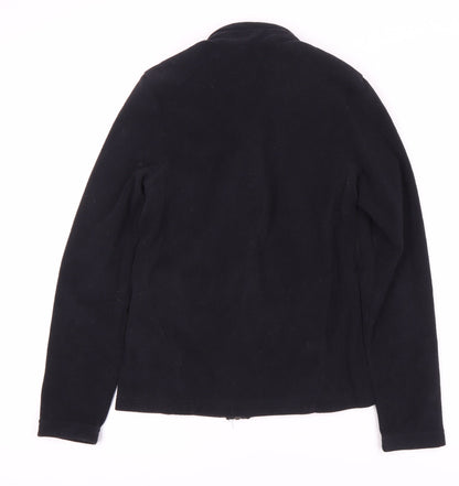 Womens UK Size S DECATHLON Black Basic Jacket