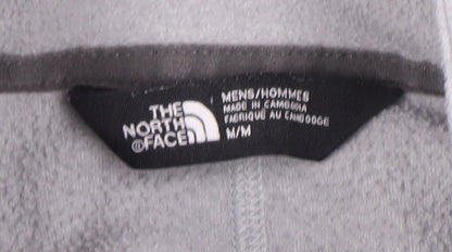 The North Face Men's Grey 1/4 Zip Fleece Sweatshirt M