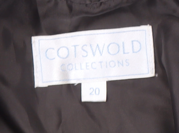 Cotswold Collections Brown Quilted Women's Jacket Size 20