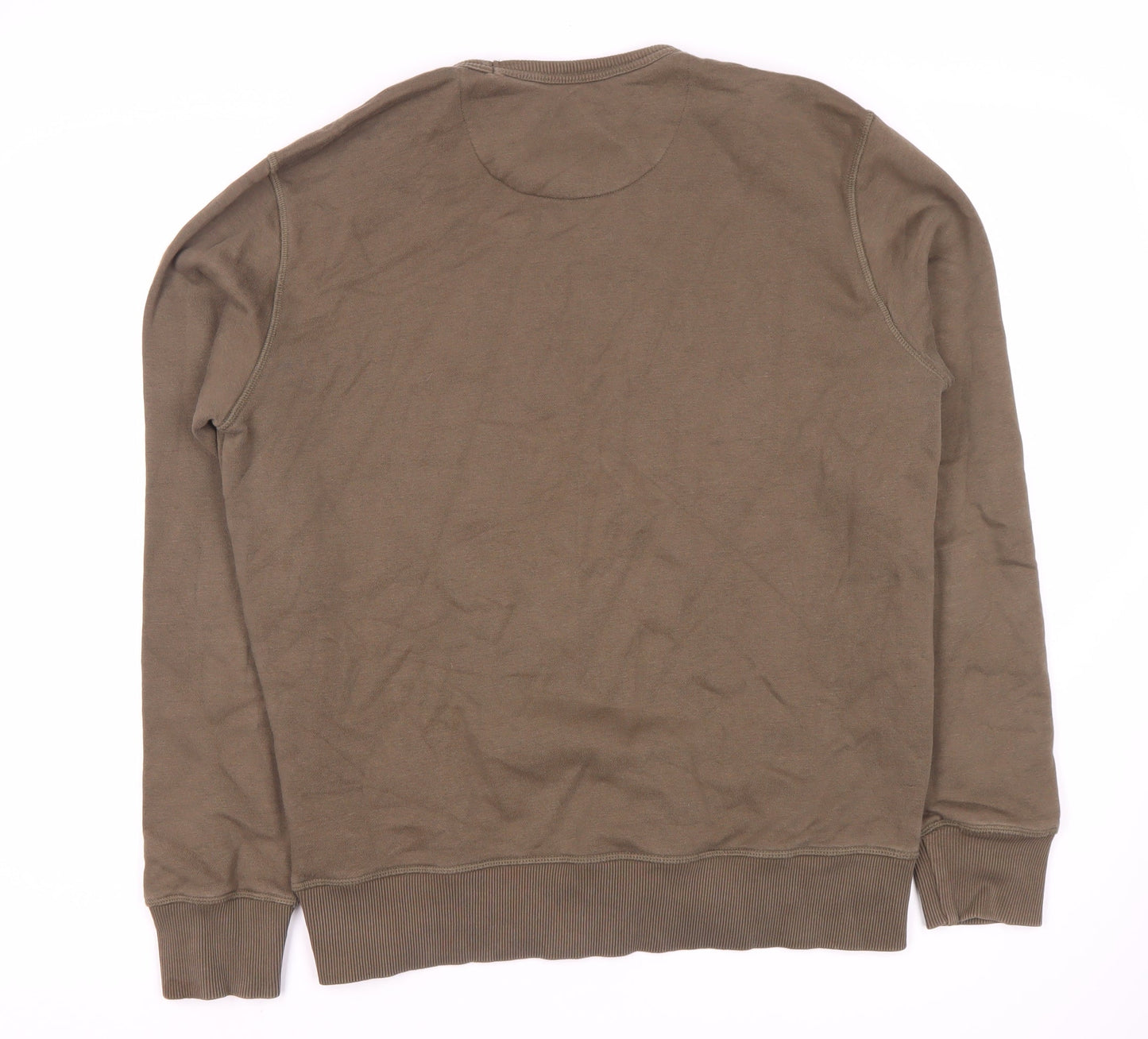 Mens UK Size M French Connection Brown Pullover Sweatshirt
