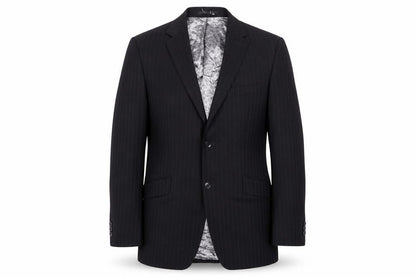 Mens UK Size 42 Jeff Banks Regular Black Suit Jacket