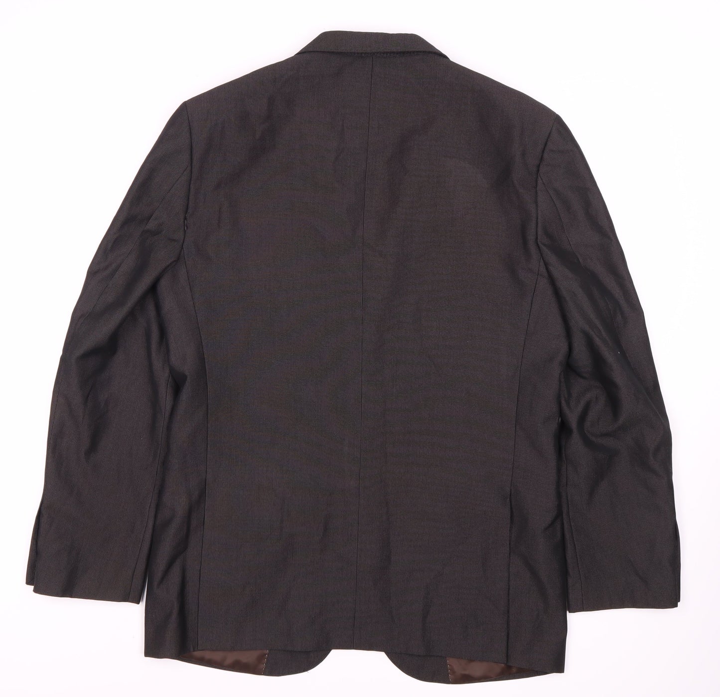 Mens UK Size 38 Pierre Cardin Regular Brown Suit Jacket
