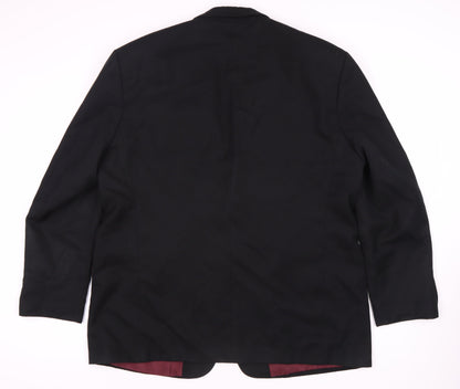 UK Size 46 C&A Regular Black Suit Jacket