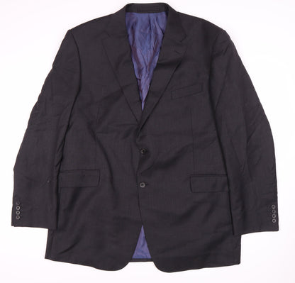 Mens UK Size 46 Marks and Spencer Regular Brown Suit Jacket