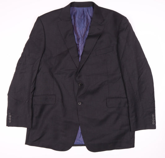 Mens UK Size 46 Marks and Spencer Regular Brown Suit Jacket