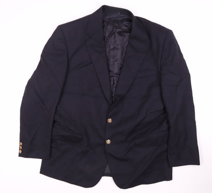 Radford Men's Blue Wool Blazer 42S
