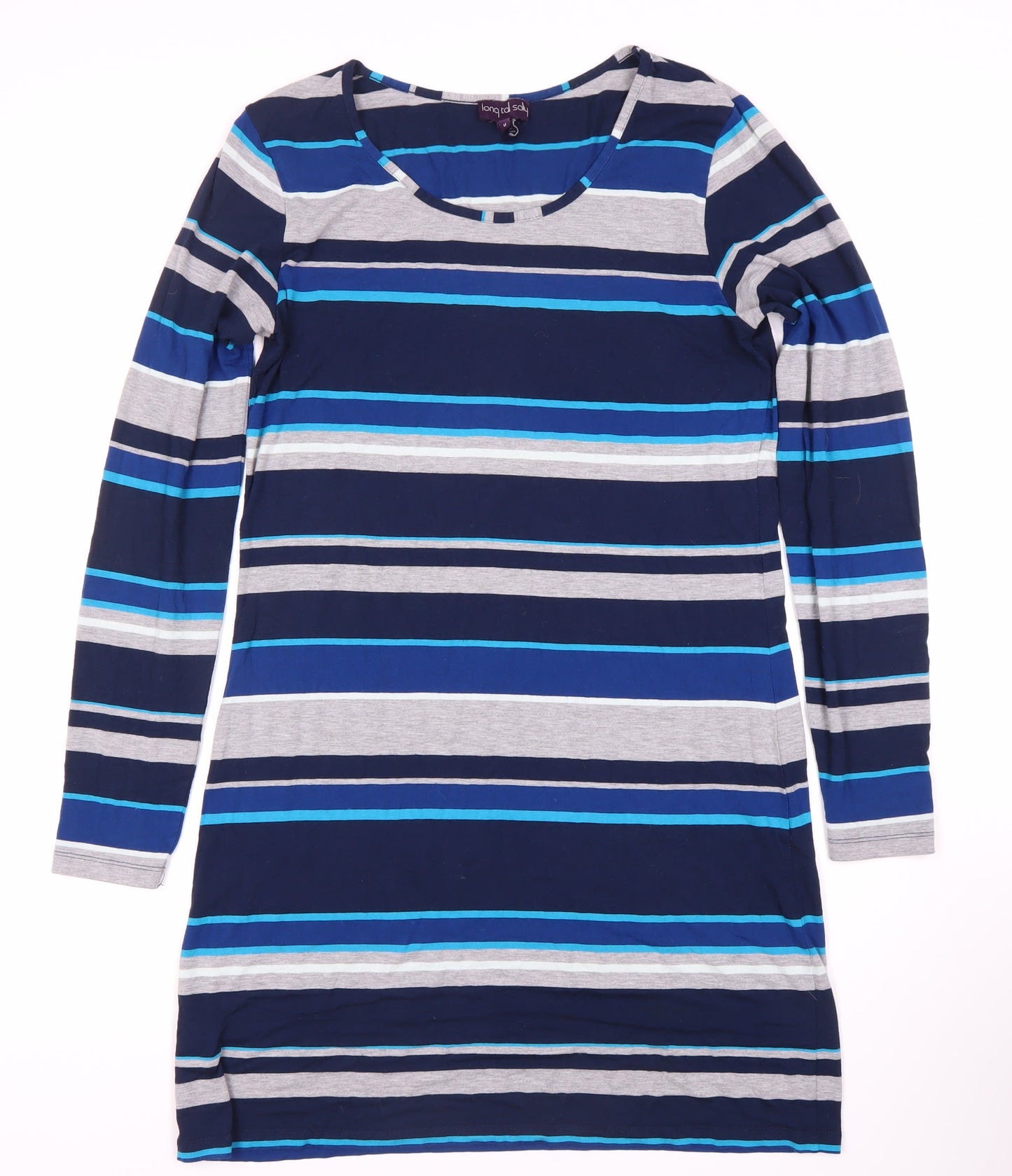 Long Tall Sally Women's Multicoloured Striped Shift Dress M