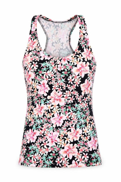 Womens UK Size S Bershka Multicoloured Basic Tank