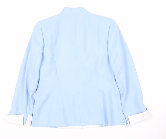 Roman Women's Blue Blazer, Size 12, Regular Fit