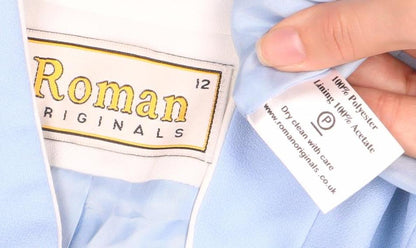 Roman Women's Blue Blazer, Size 12, Regular Fit