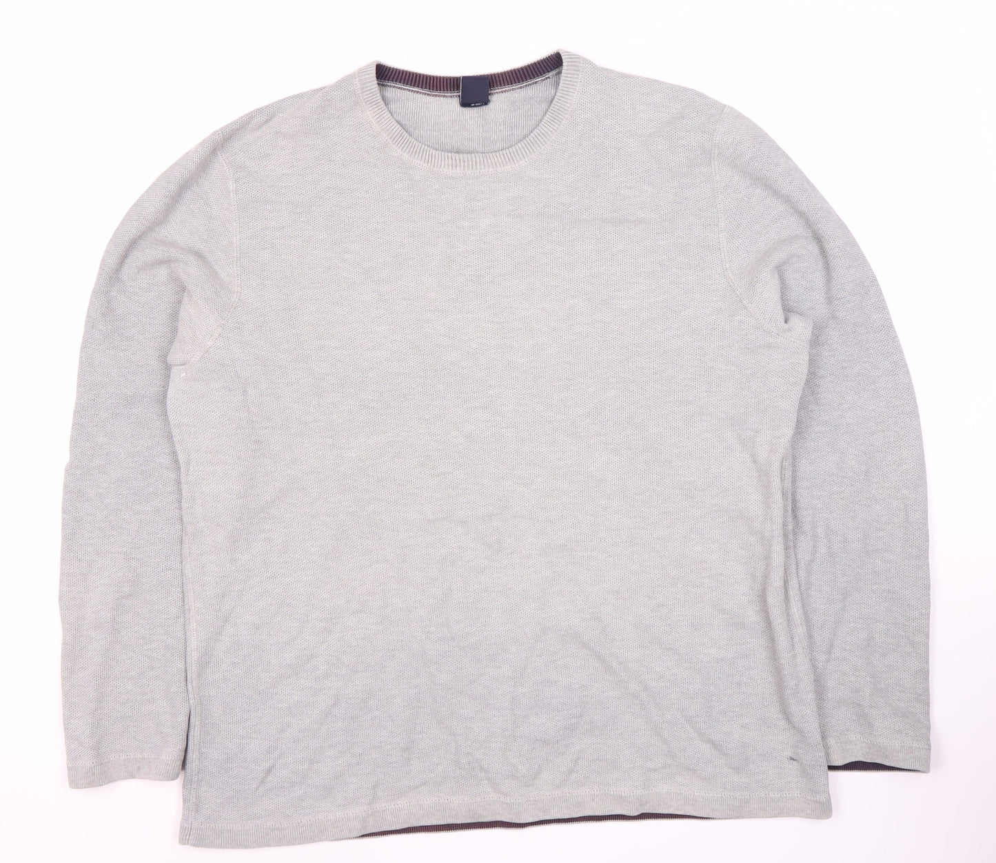 Mens UK Size XL Gap Grey Pullover Sweatshirt