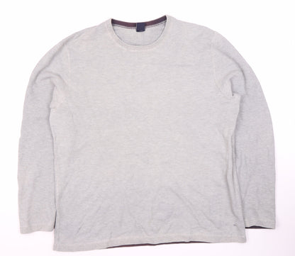 Mens UK Size XL Gap Grey Pullover Sweatshirt