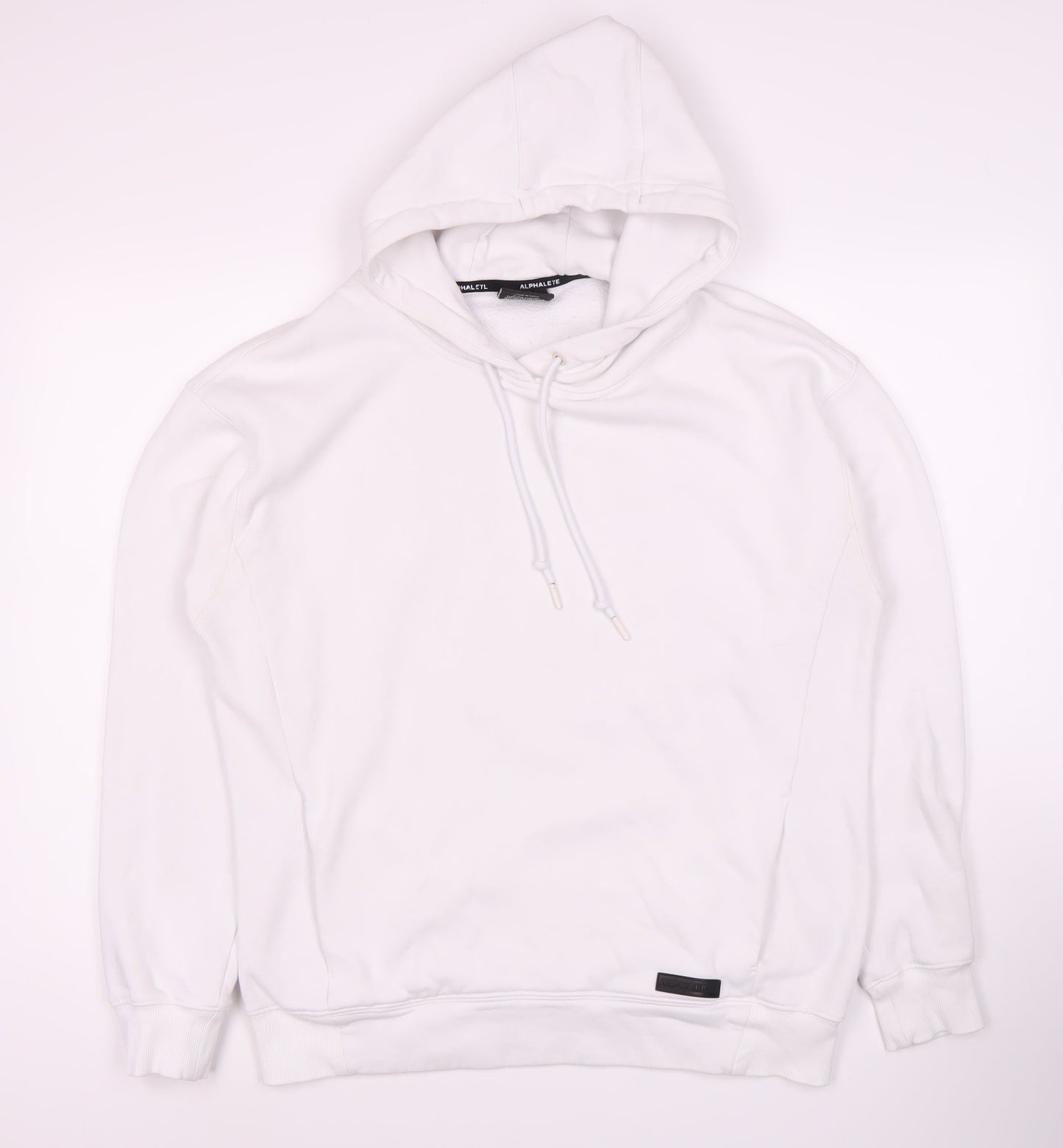 Alphalete Men's White Hoodie Pullover Size L