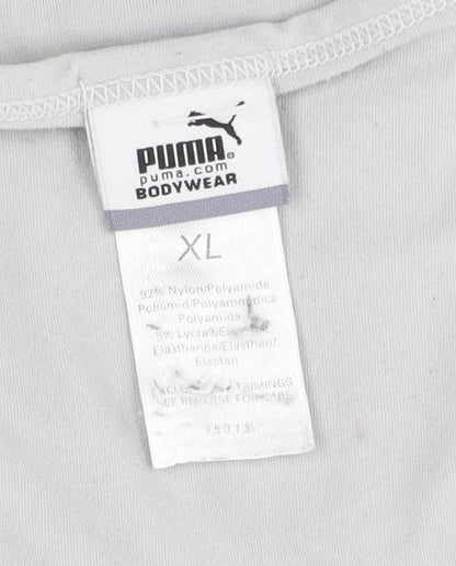 Puma Men's XL White Tank Top - Gym & Training Essential