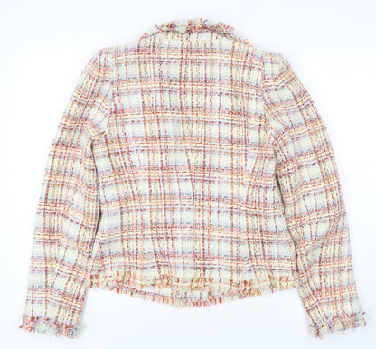 River Island Women’s Multi Blazer 10 Plaid