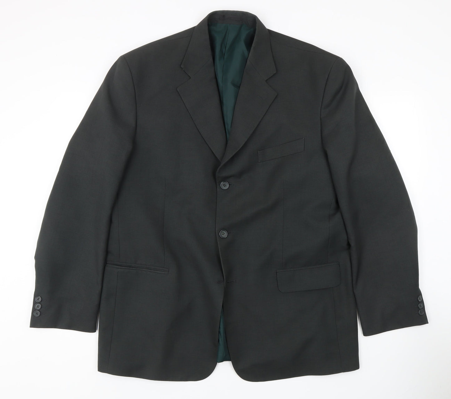 Savatini Men's Black Suit Jacket 44 Size