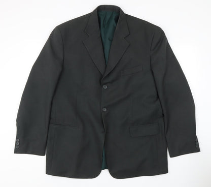 Savatini Men's Black Suit Jacket 44 Size