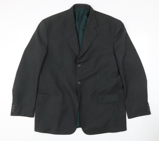 Savatini Men's Black Suit Jacket 44 Size