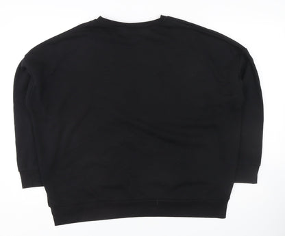 Womens UK Size 10/12 FRIENDS Black Pullover Sweatshirt