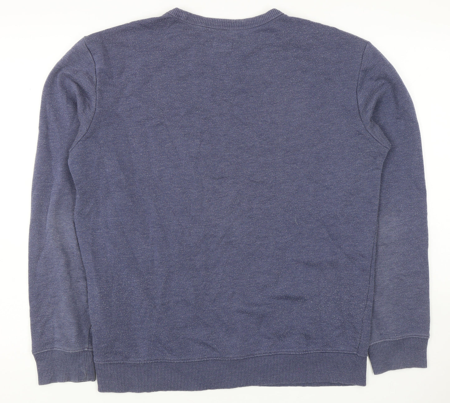 Mens UK Size M Lee Blue Pullover Sweatshirt