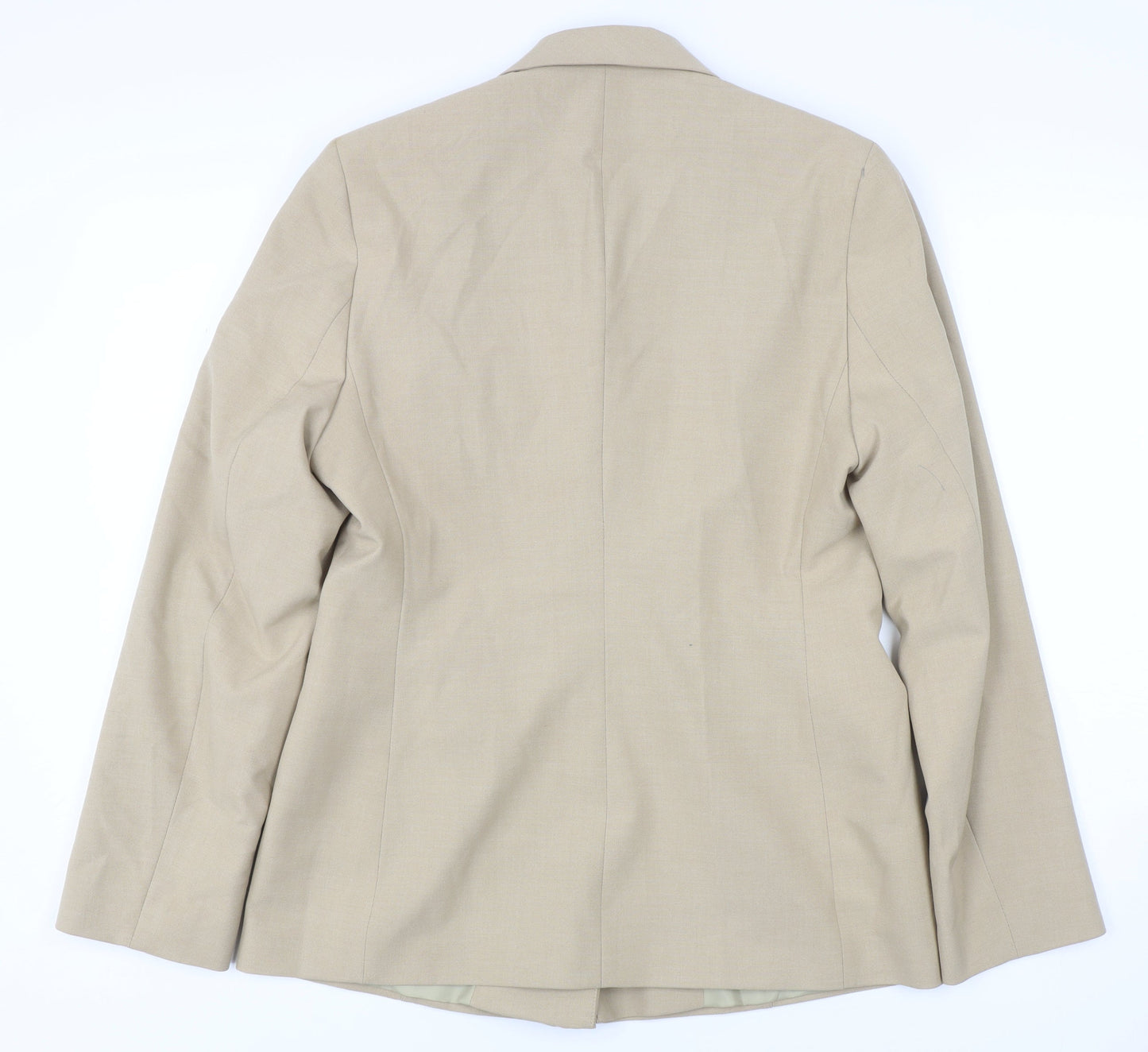 Next Women's Beige Blazer, Petite Fit, Size 8
