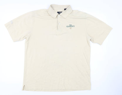 Callaway Men's Beige Golf Polo, Medium
