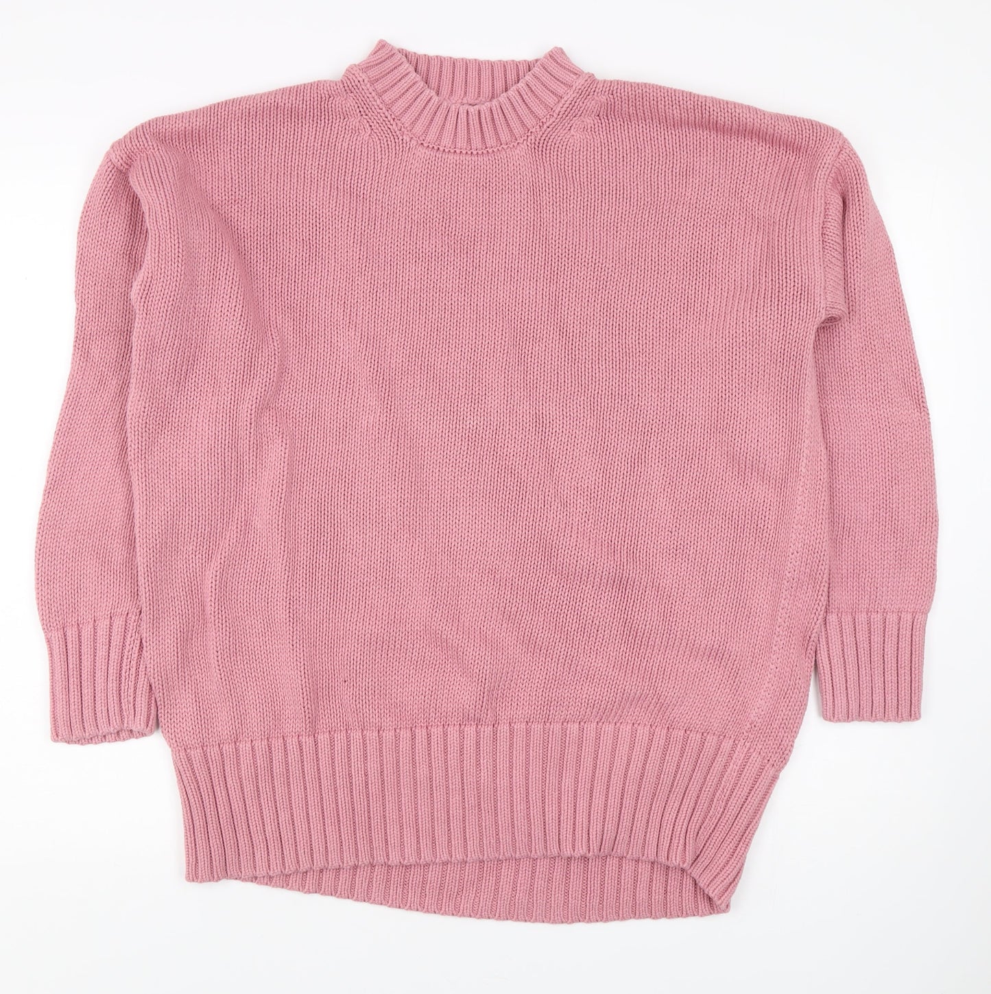 Womens UK Size 14 NEXT Pink Pullover Jumper