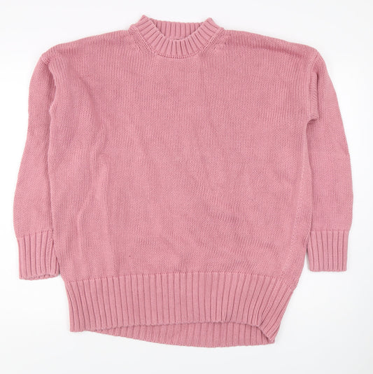 Womens UK Size 14 NEXT Pink Pullover Jumper