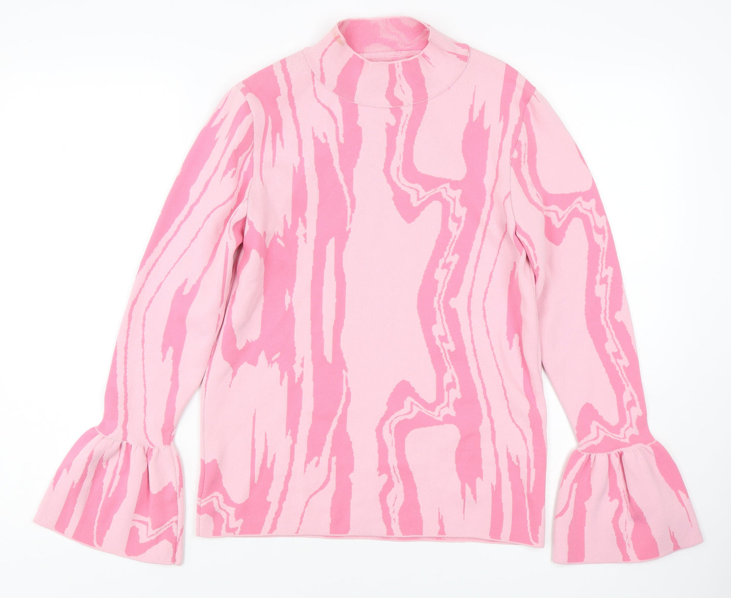 Womens UK Size 14 River Island Pink Pullover Jumper