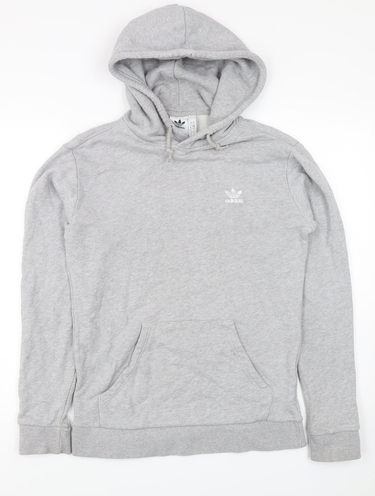 Mens UK Size S adidas Grey Pullover Hoodie