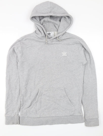 Mens UK Size S adidas Grey Pullover Hoodie