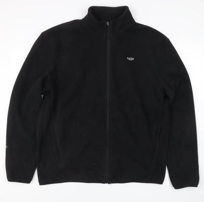 Mens UK Size L MP Black Basic Jacket