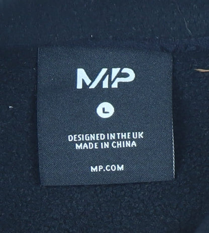Mens UK Size L MP Black Basic Jacket