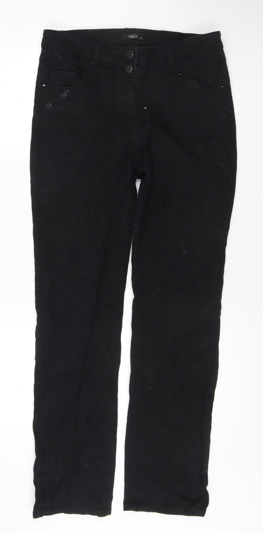 M&Co Women's Black Jeans Size 14