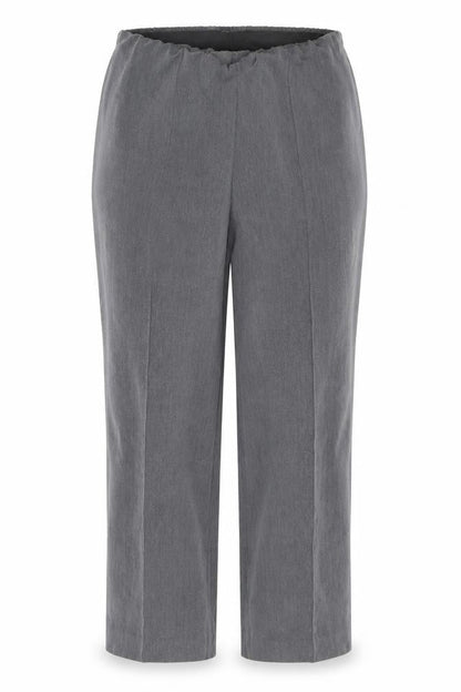 Bonmarché Women's Grey Trousers, Size 14, Regular Fit