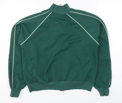 River Island XS Green Full Zip Women's Sweatshirt
