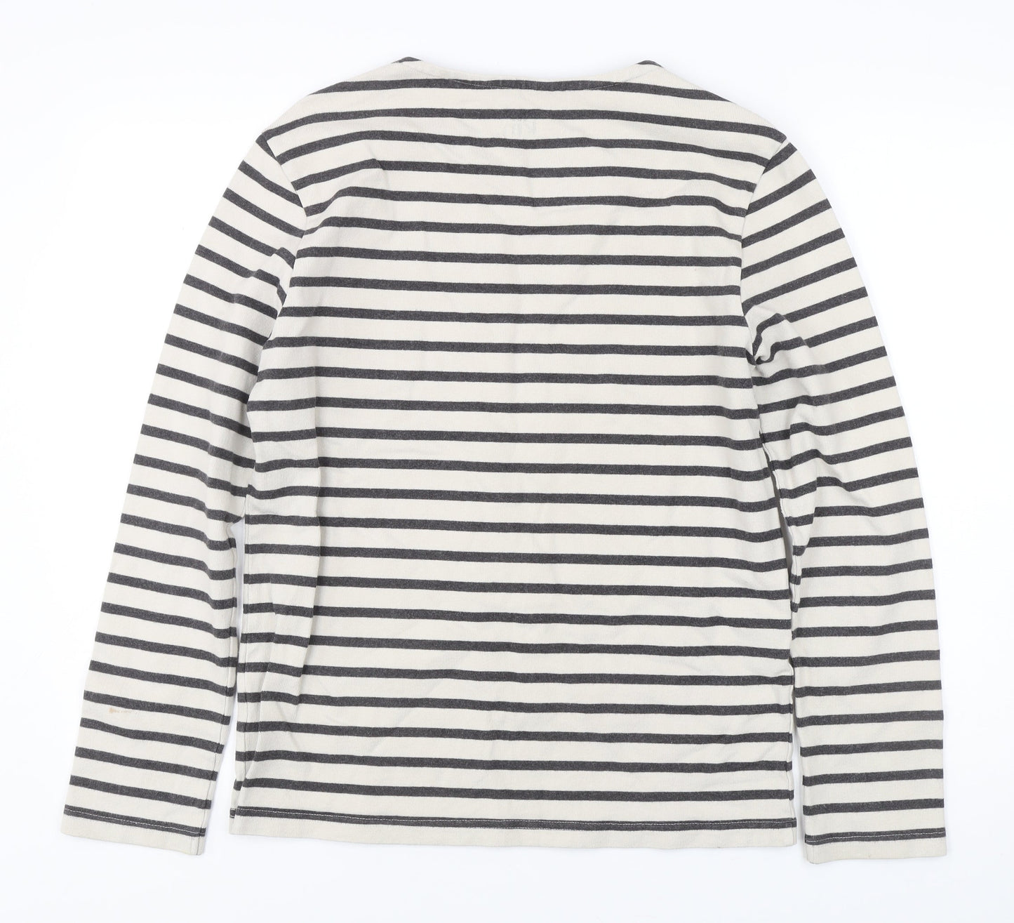 Kin Women's Black Stripe Pullover Sweatshirt S