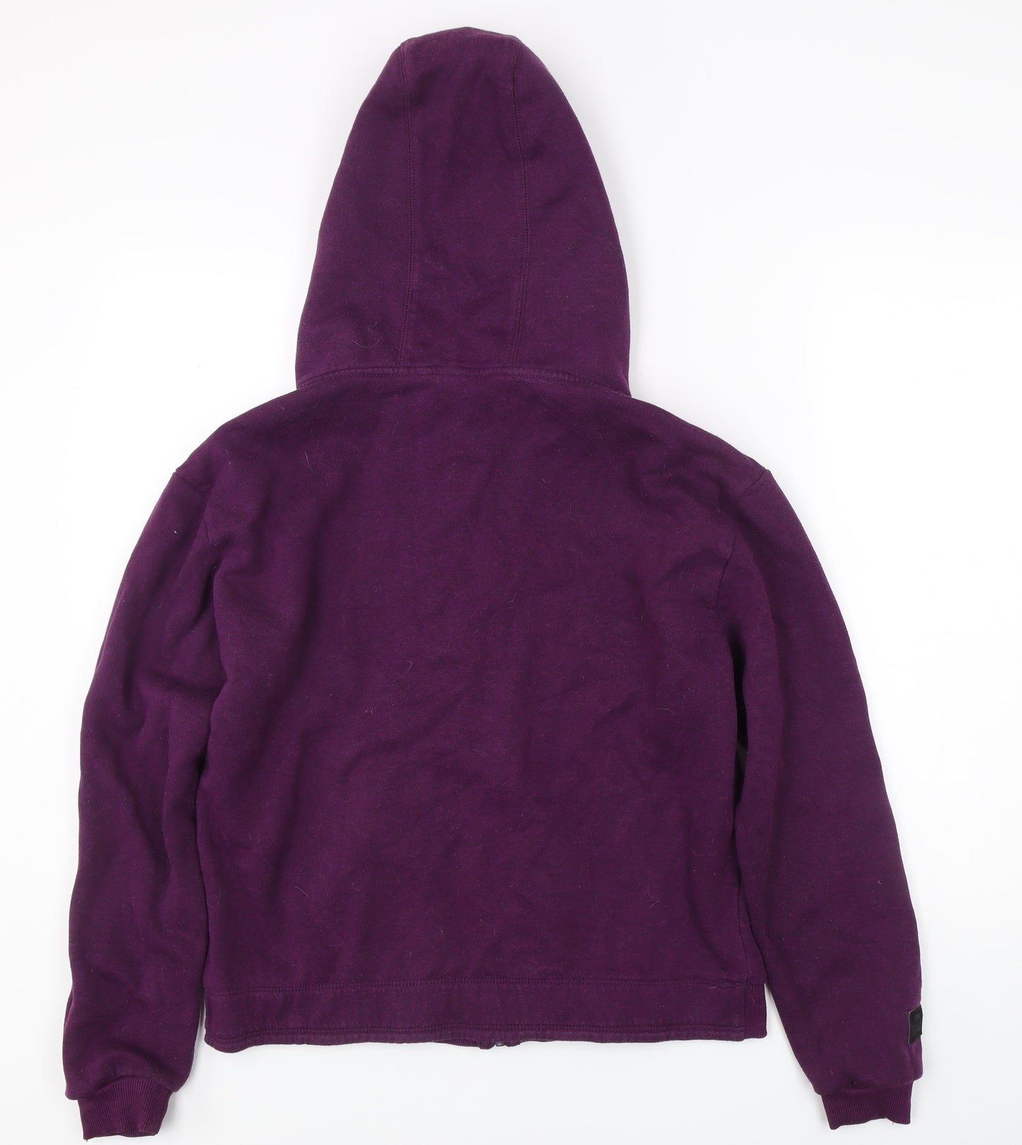 Lonsdale Women's Purple Full Zip Hoodie Size 12