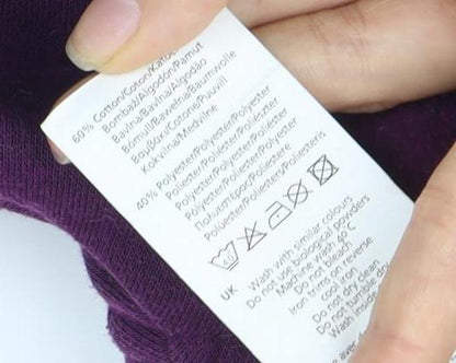 Lonsdale Women's Purple Full Zip Hoodie Size 12