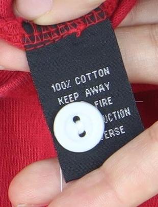 Manav Men's Red Long Sleeve Polo Shirt - Size L