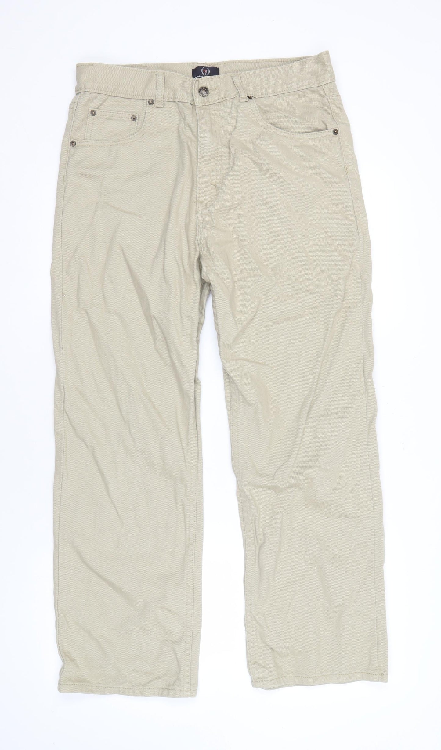 Hutson Harbour Beige Men's Jeans Size 34