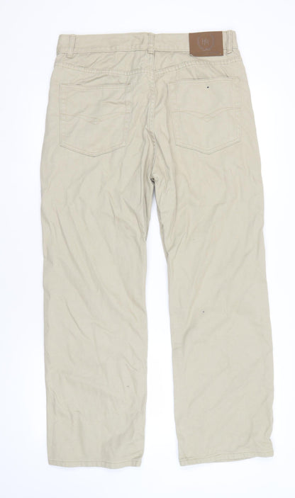 Hutson Harbour Beige Men's Jeans Size 34