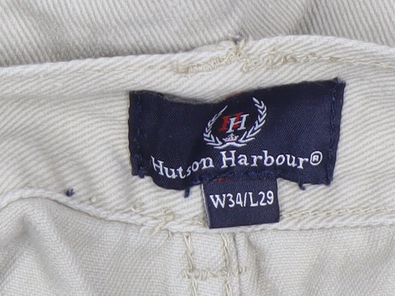 Hutson Harbour Beige Men's Jeans Size 34