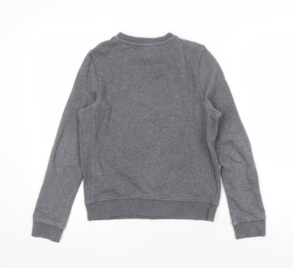 Nike Boys Grey Pullover Sweatshirt, Size 128-137 cm